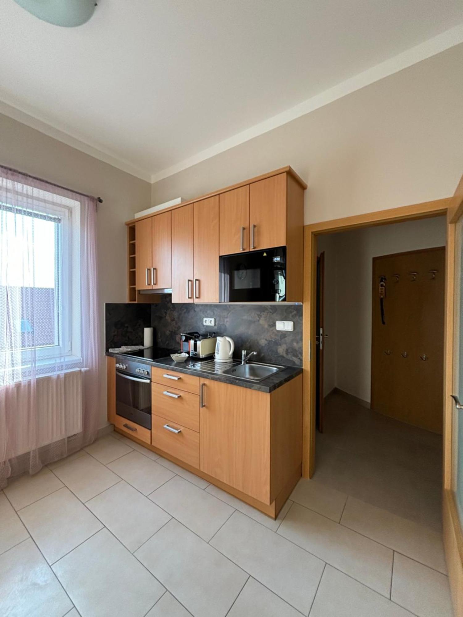 Penzion Apartmany Resident ปอดเยบราดิ ภายนอก รูปภาพ